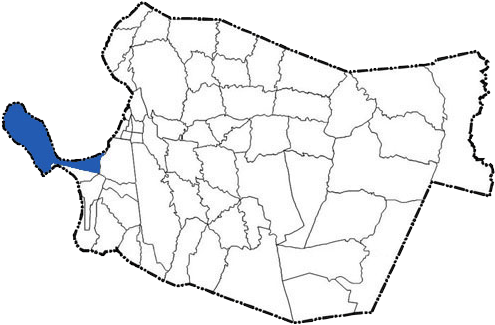 San Fernando City La Union Barangay Map (618x325), Png Download