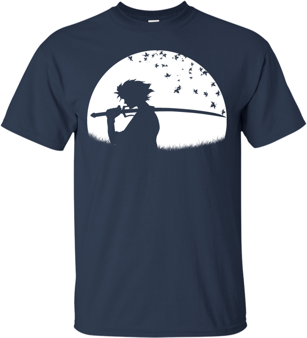 Samurai Champloo T-shirt Men - Samurai Champloo Black White (1155x1155), Png Download