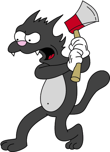 Scratchy - Scratchy From The Simpsons (411x536), Png Download