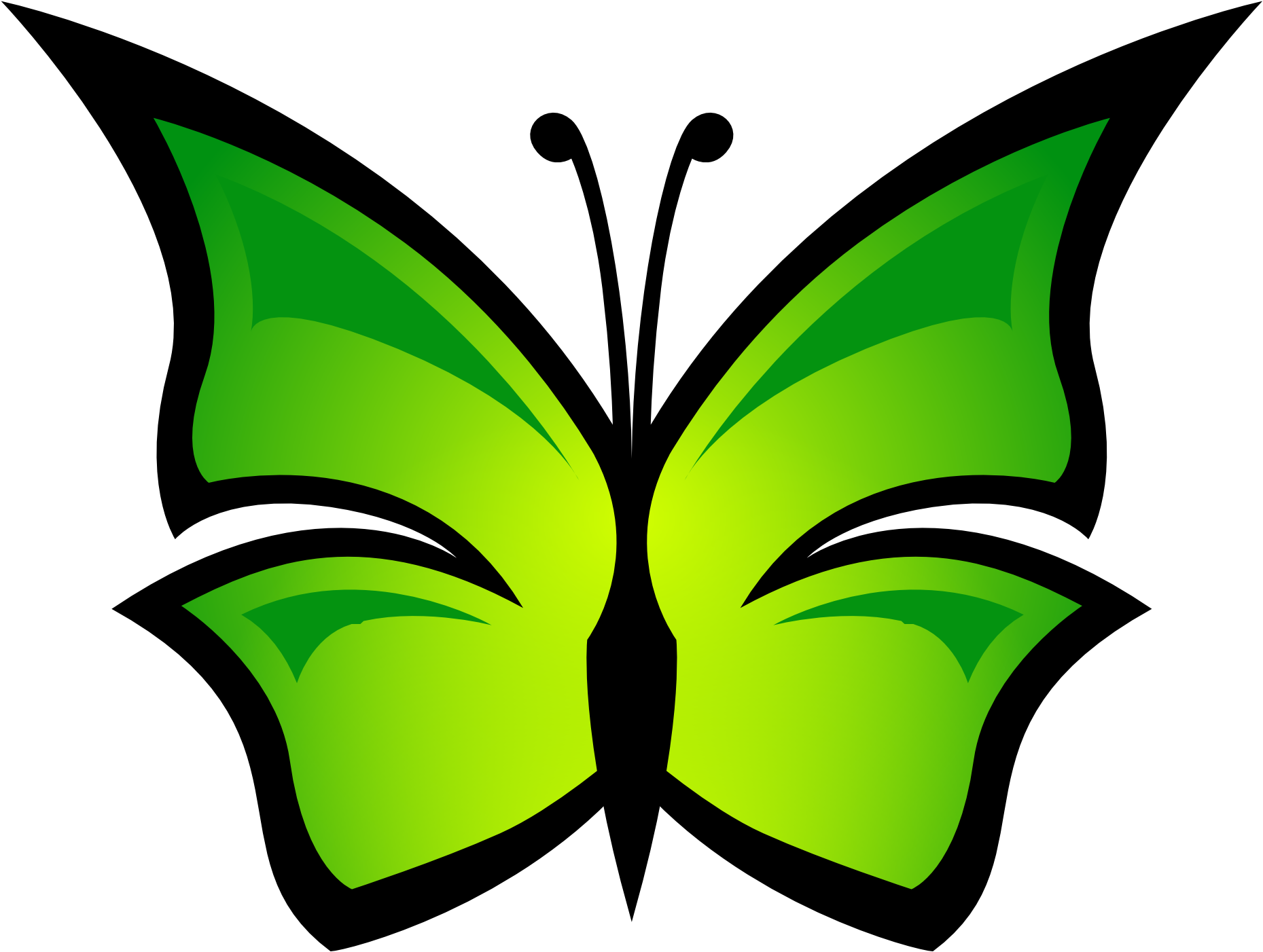 Net » Clip Art » Butterfly 68 Coloring Book Colouring - Svg Image Free Download (1979x1962), Png Download