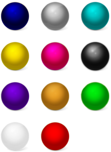 Search - Color Balls Png (420x560), Png Download