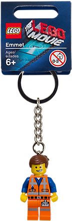 Lego 850894 Lego Movie Emmet Key Chain - Lego Emmet 850894 (600x450), Png Download