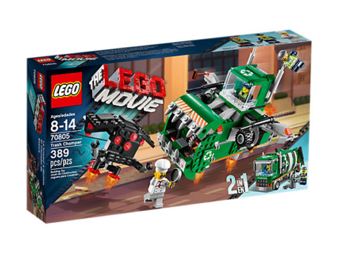 Lego 70805 The Lego Movie Trash Chomper Garbage Man - Lego 70805 The Movie Trash Chomper Set (640x360), Png Download