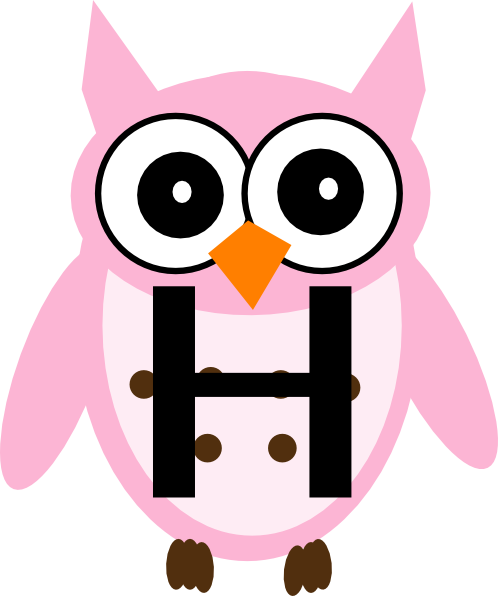 Pink Owl Png - Baby Owl Clip Art (498x596), Png Download