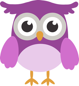 Purple Owl - Owls Printable Clip Art (275x300), Png Download