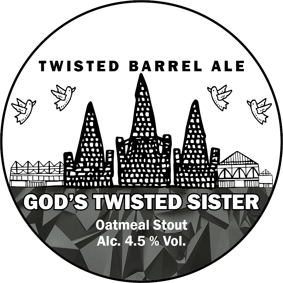 2017-godstwistedsister Keg - Beer (969x969), Png Download