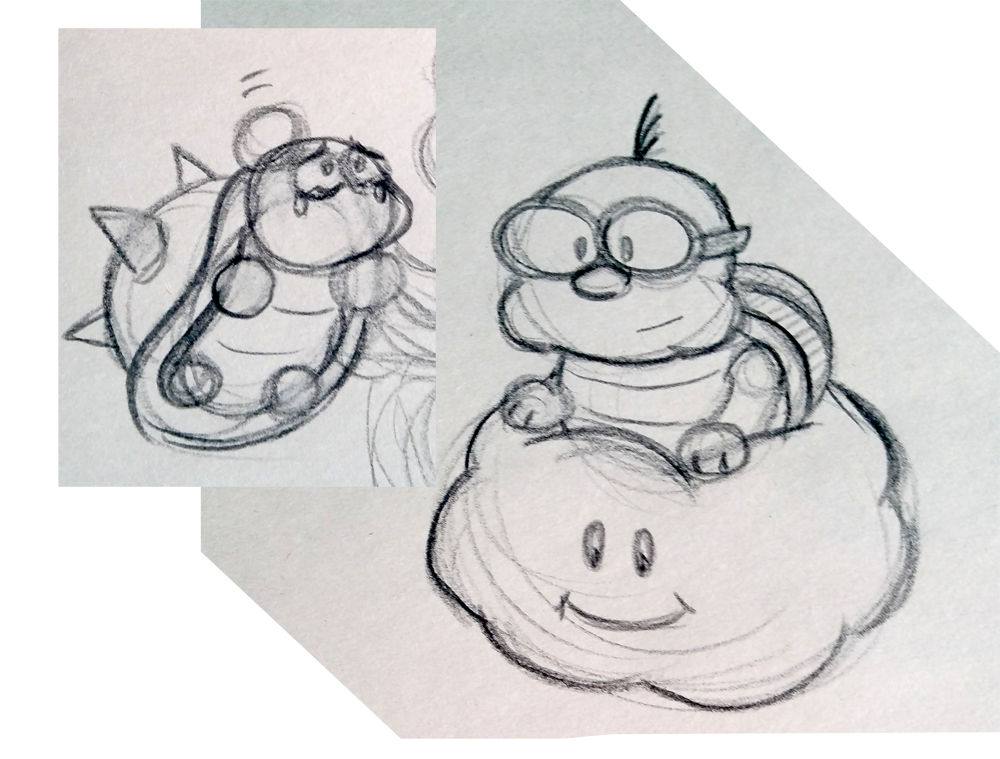 12 05 Lakitu Post (1000x759), Png Download