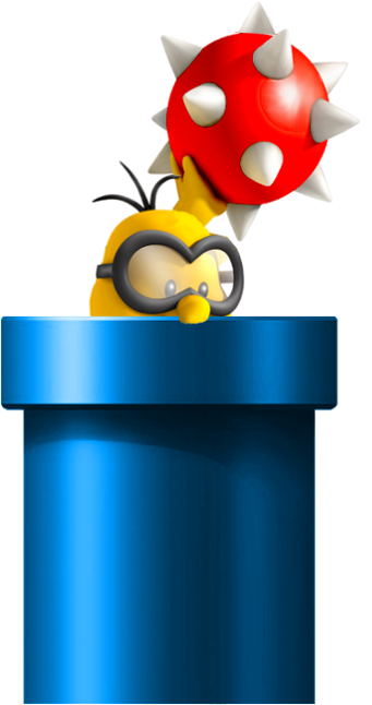 Pipe Lakitu, Beach - Lakitu (341x646), Png Download