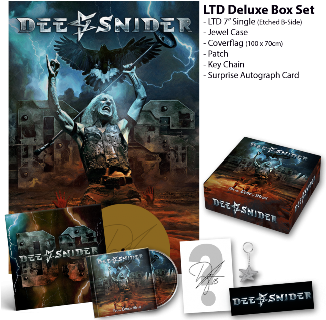 Dee Snider For The Love Of Metal (650x650), Png Download