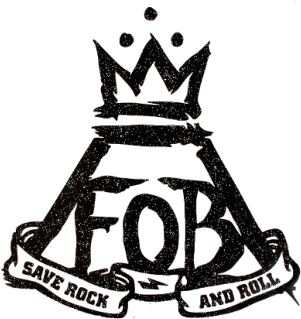 Mine Fob Fall Out Boy Transparent Save Rock And Roll - Fall Out Boy Save Rock And Roll Logo (500x500), Png Download