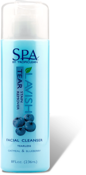 Spa Lavish Tear Stain Remover - Tropiclean Spa Tear Stain Remover 8oz (400x600), Png Download