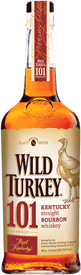 Wild Turkey - Wild Turkey 101 Bourbon Whiskey (300x600), Png Download