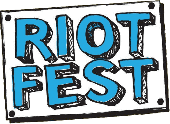Blink-182, Fall Out Boy, Afi, Rocket From The Crypt - Riot Fest (545x400), Png Download