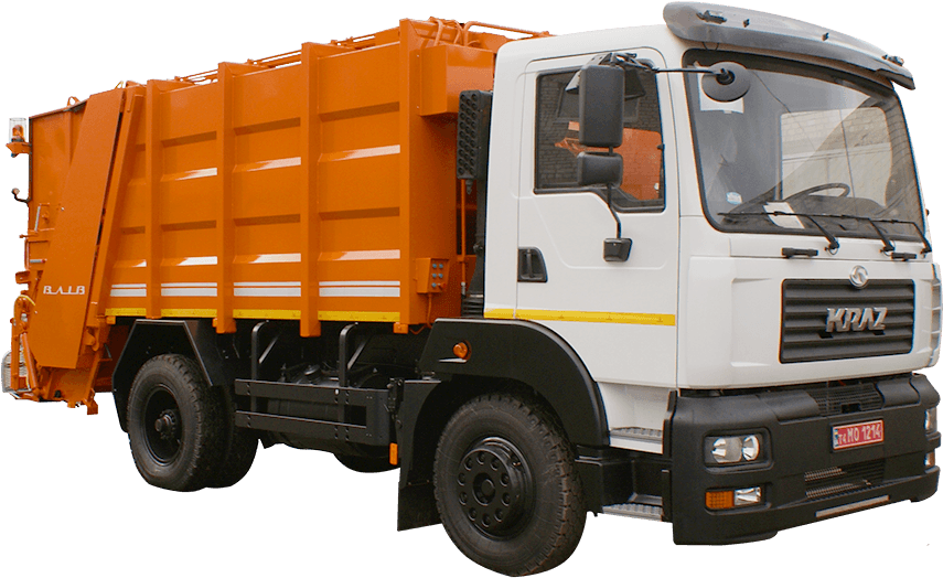 Garbage Truck (950x950), Png Download