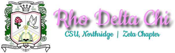 Rho Delta Chi (662x199), Png Download