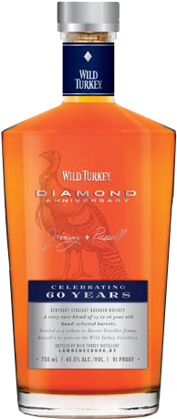 Wild Turkey Diamond Anniversary Limited Edition 750ml (316x525), Png Download