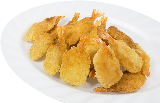 Breaded Shrimp - Karaage (575x386), Png Download