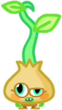 Truffle The Splendid Sproutling Beginning To Sprout (400x400), Png Download