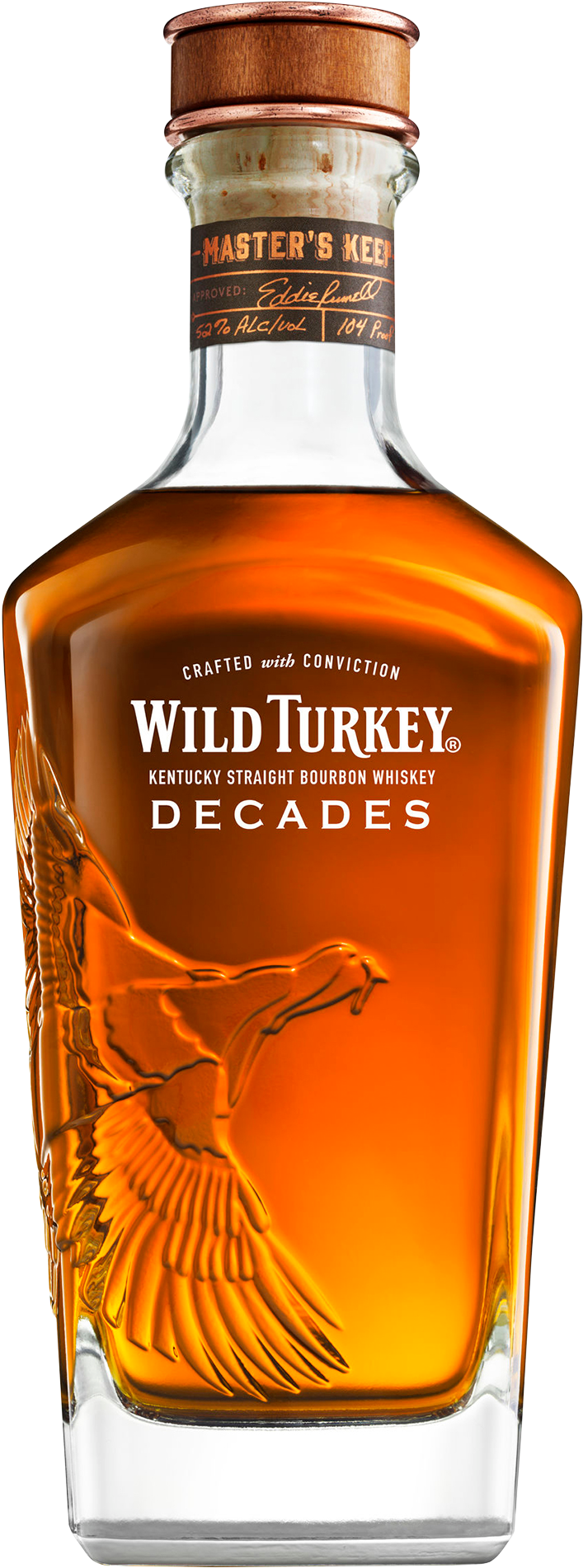 Wild Turkey Master's Keep 17 Year Old Bourbon 700ml - Wild Turkey Master's Keep 1894 (1600x2000), Png Download