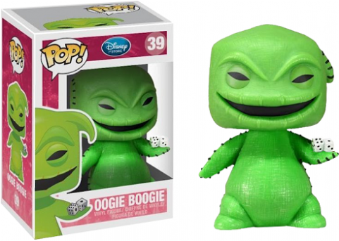 Vinyl Figurine-the Nightmare Before Christmas Oogie - Nightmare Before Christmas Funko Pop Oogie Boogie (480x780), Png Download