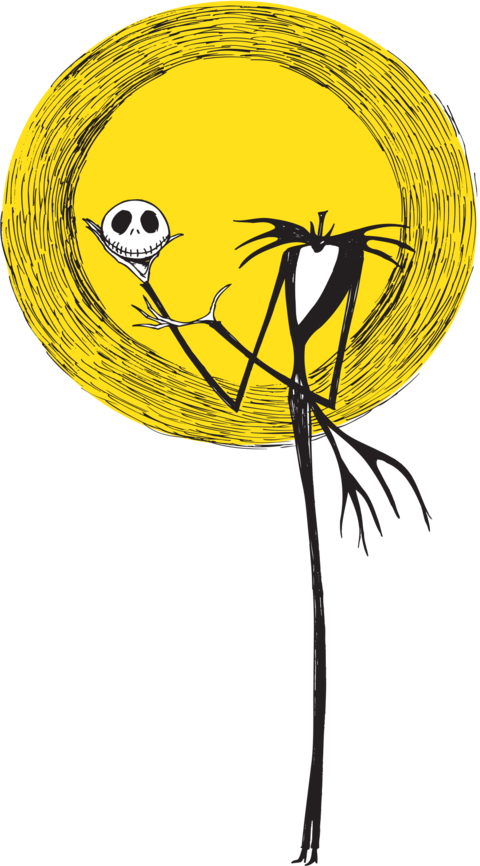 Hd23zx5 - Nightmare Before Christmas Sticker Book (480x866), Png Download
