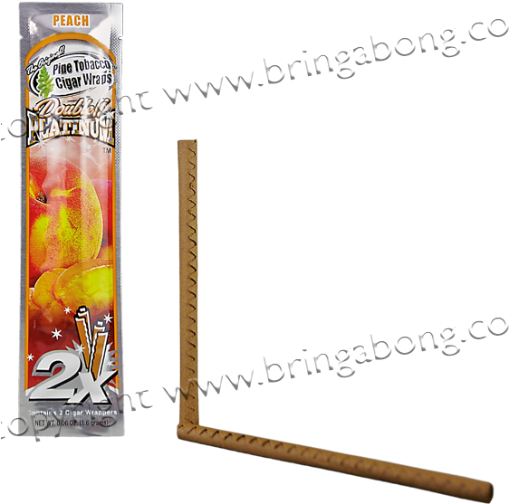 Peach Blunt Tube - Graphic Design (563x595), Png Download