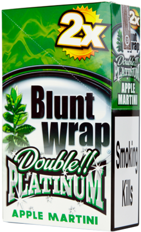 Double Platinum Blunt Wraps - Blunt Wrap Gin & Juice (317x480), Png Download