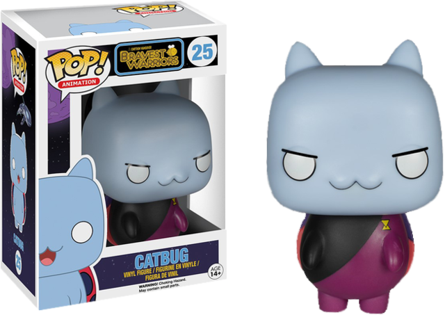 Bravest Warriors Commander Catbug - Catbug Funko Pop (640x453), Png Download