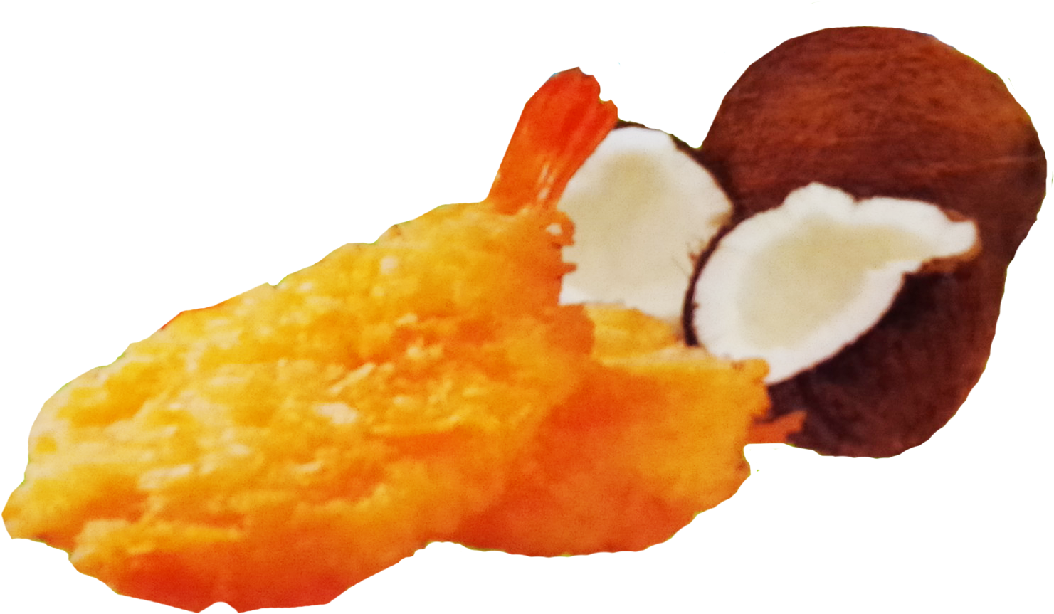 Breaded Coconut Shrimp - Granadiet Aceite De Coco 250 Ml. (1500x900), Png Download