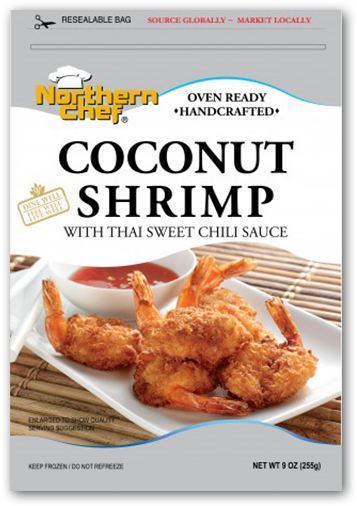 From The Classic Chilean Seabass To Crispy Battered - Northern Chef Shrimp (408x545), Png Download