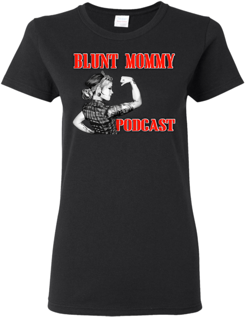 Blunt Mommy Podcast Ladies Shirt Png 2xl Blunts - Adidas Dragon Ball T Shirt (1024x1024), Png Download