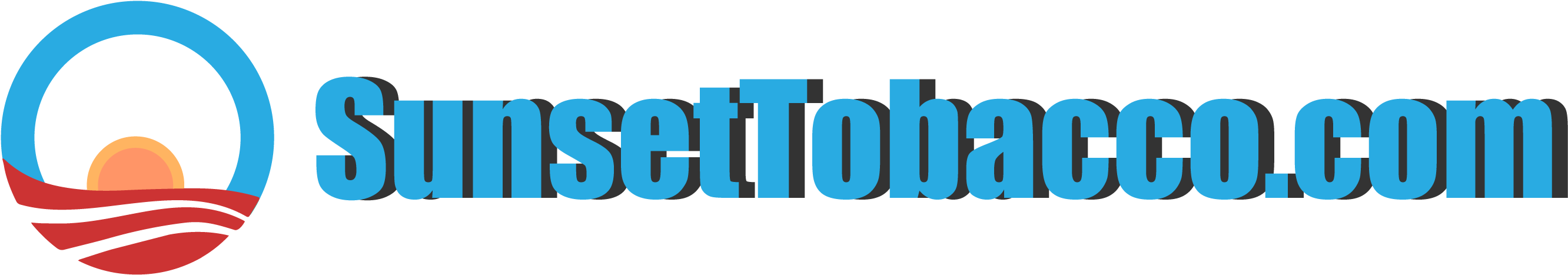 Sunset Tobacco - Graphic Design (2725x578), Png Download