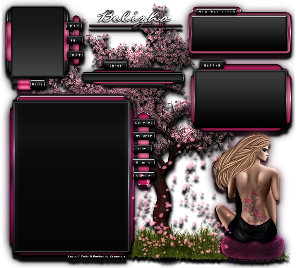 Imvu Homepage Design Resume My Avatar Page Belizha - Home Page Imvu Png (1024x920), Png Download