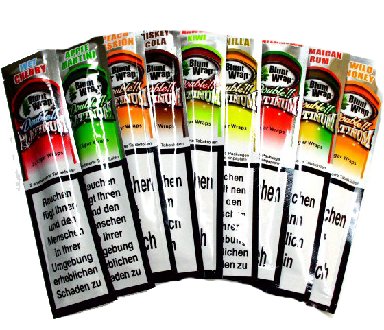 Double Platinum Blunt - Blunt Papier (640x480), Png Download