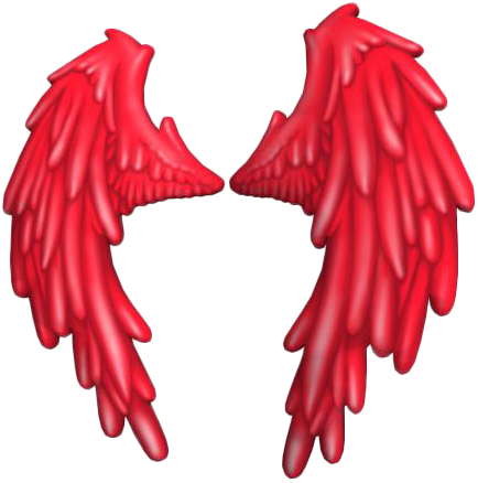Audition-crimson Fairy Wing - Eagle (434x438), Png Download
