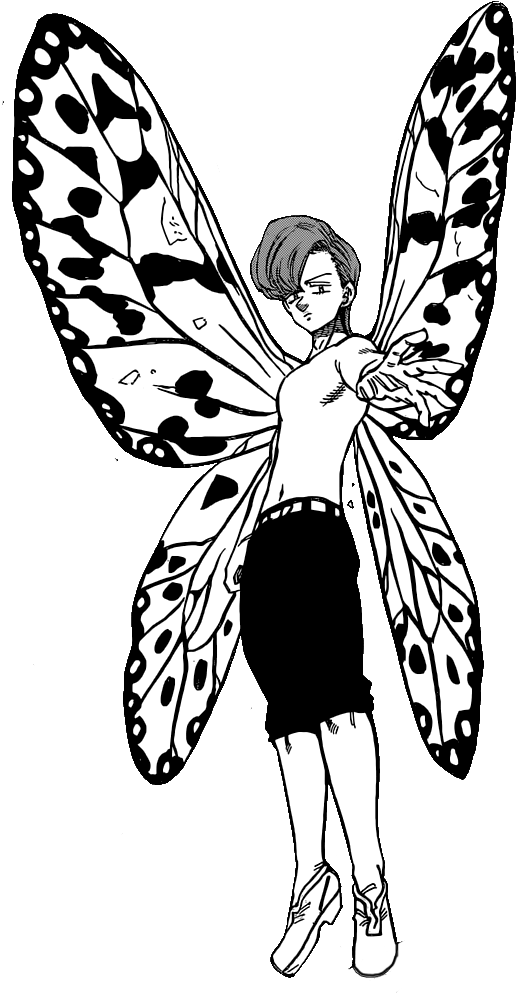 King Nnt Fully Wings - Nanatsu No Taizai 280 (609x1007), Png Download