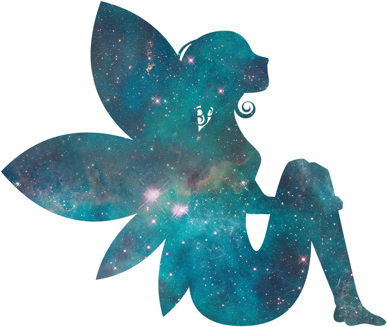 Make A Fairy House At The Library From Natural Materials - Fairy Galaxy (1280x1280), Png Download