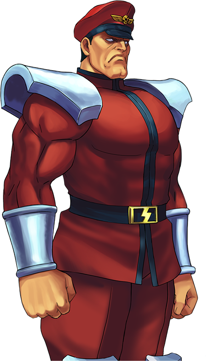 Bison - M Bison (417x729), Png Download