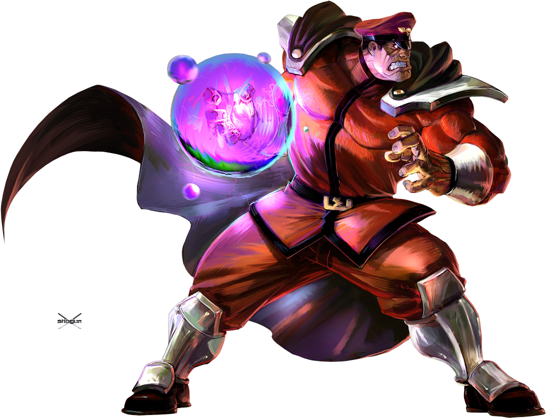 Street Fighter Artwork Street Fighter 5, Street Fighter - Bison Street Fighter Png (1189x900), Png Download