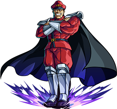 M - Bison - 怪物彈珠 - モンスト 闇 星 5 (470x418), Png Download