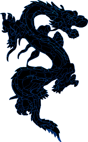 Blue Dragon (366x593), Png Download