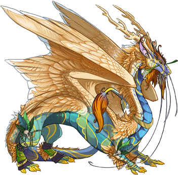 6075680 350 - Water Dragon Flight Rising (350x350), Png Download