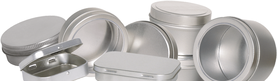 Decorative Tins & More Custom Tins - Lid (970x299), Png Download