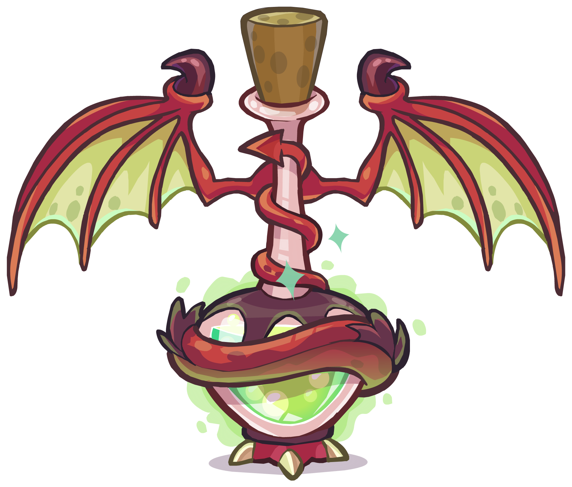 Medieval 2013 Potions Ultimate Mega Dragon - Dragon Potion (1899x1619), Png Download