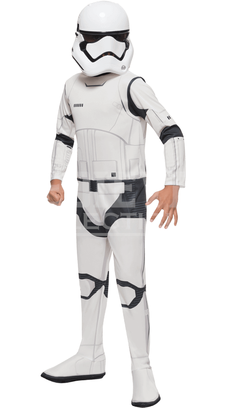 Kids First Order Stormtrooper Costume - Stormtrooper Child Md Ep. 7 (850x850), Png Download