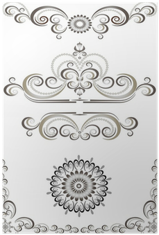 Decorative Ornament Border,frame - Borde Decorativo (400x400), Png Download