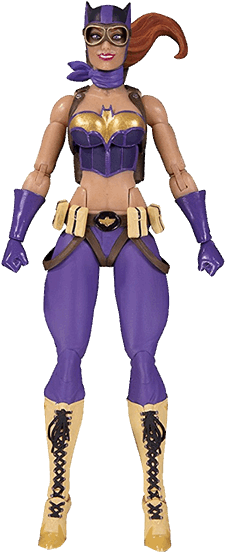 Batgirl Designer Series Action Figure By Ant Lucia - Dc Bombshells Action Figures (600x600), Png Download
