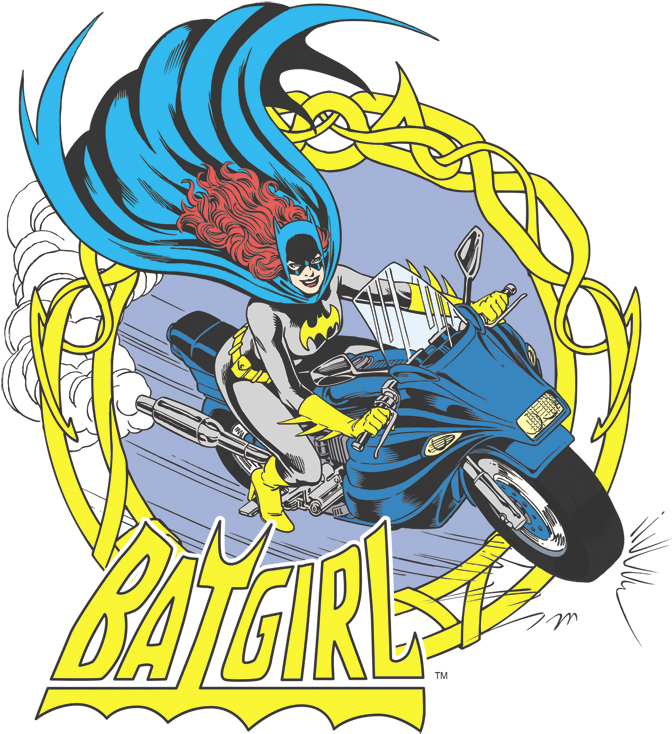 Product Image Alt - Kids T-shirt: Juvenile: Batman - Batgirl Motorcycle, (680x762), Png Download