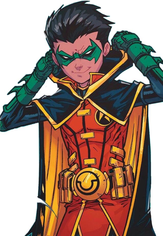 Report Abuse - Damian Wayne Robin Comics (638x924), Png Download
