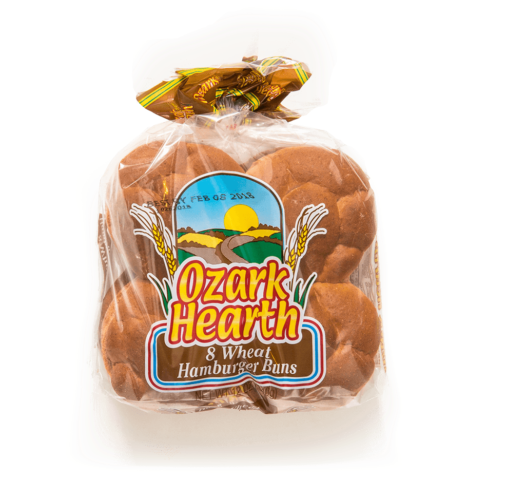 Ozark Hearth 8 Wheat Hamburger Buns - Ozark Hearth Hot Dog Buns - 8 Buns, 12 Oz (1200x1200), Png Download
